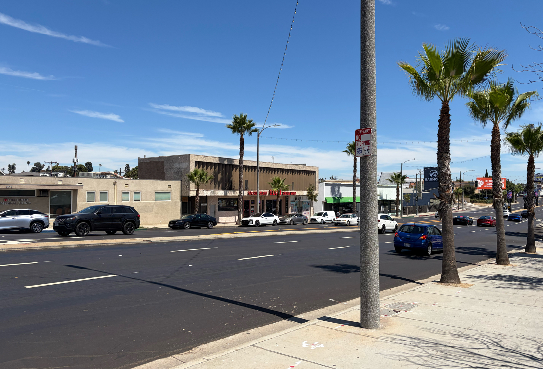 Manchester Street View from Vons Now